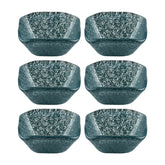 Glass Dinnerware 2.25" x 2.25" x h:1.5" 2 oz. Square Blue Glass Ramekin (Set of 6)